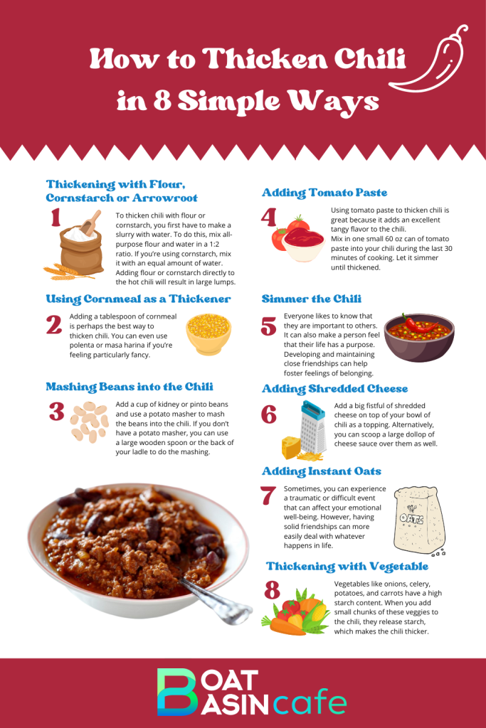 How To Thicken Chili In 8 Awesome Ways