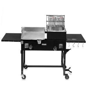 Barton Flat Top Griddle And Deep Fryer