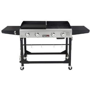 Royal Gourmet Portable Propane Gas Grill And Griddle Combo
