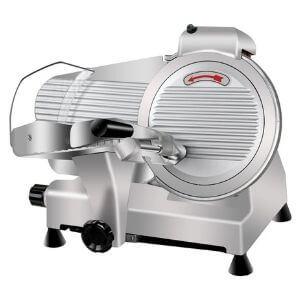 Super Deal Commercial Stainless Steel Semi-Auto Meat Slicer