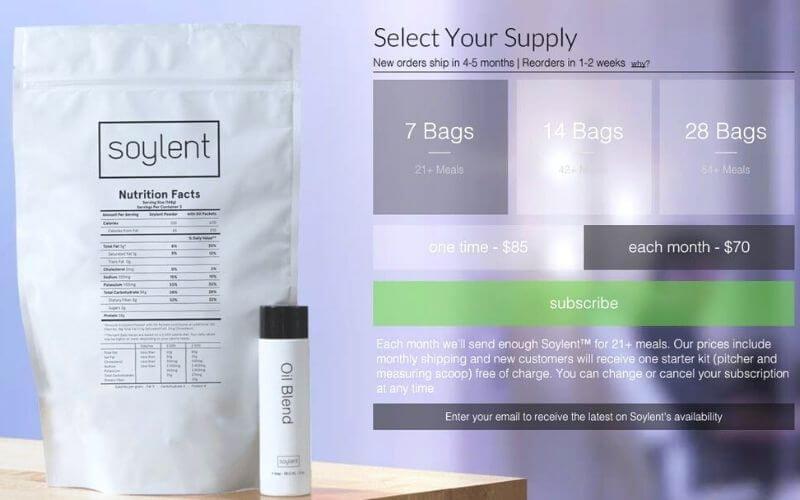 Soylent Subscription