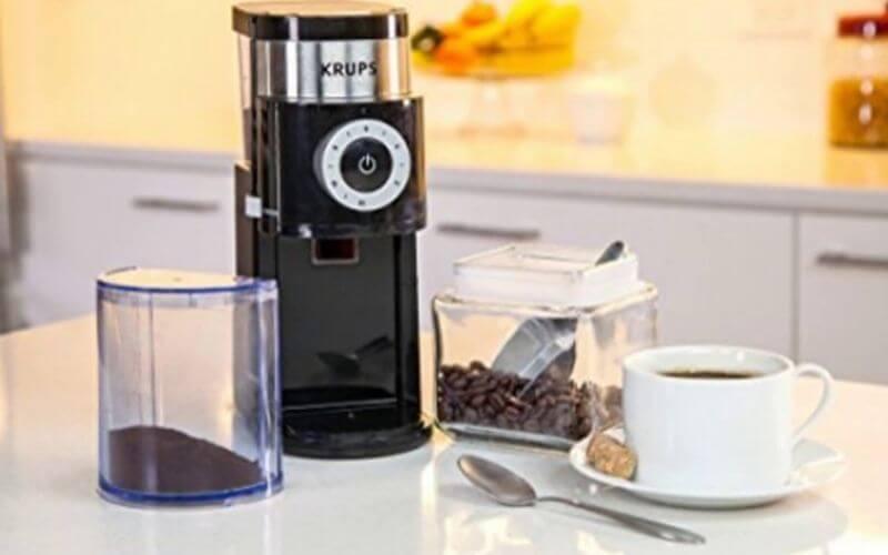 Krups GX550850 Burr Coffee Grinder Black for sale online 