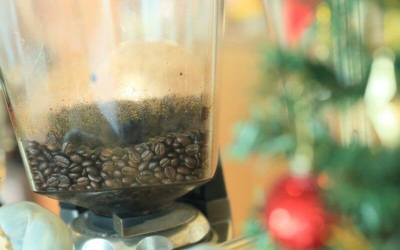 Grinding Coffee Beans in a Blender