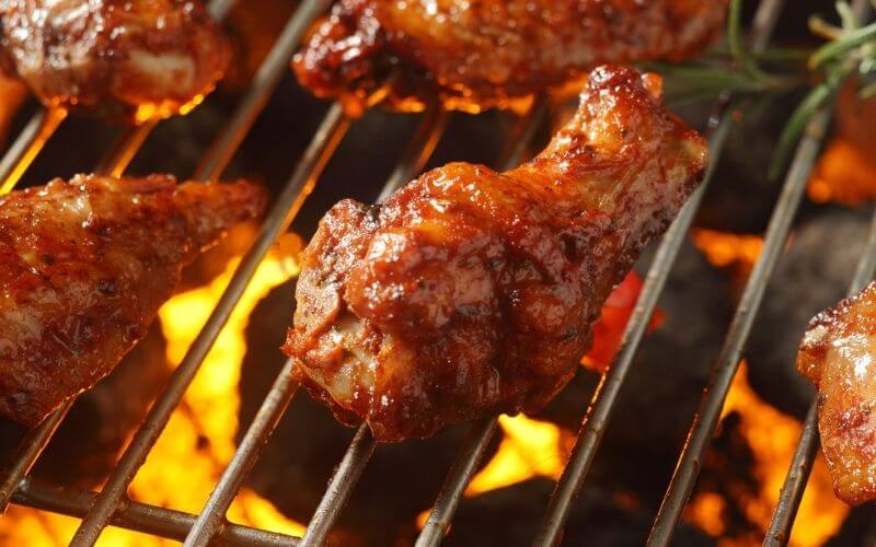 Reheat Chicken Wings Grill