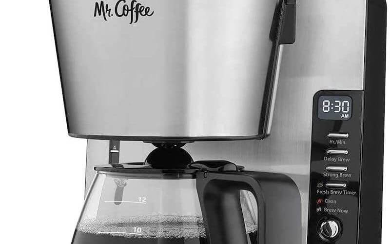 Mr coffee outlet clean light