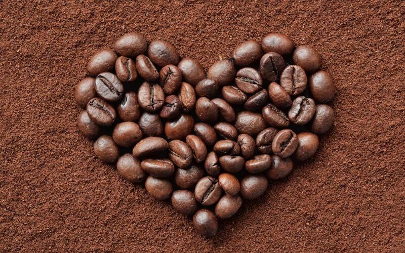 dark chocolate coffee beans