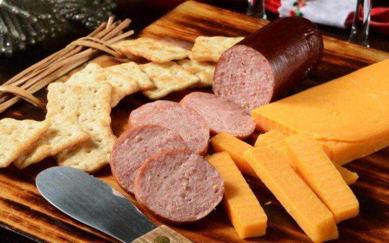 how to age summer sausage