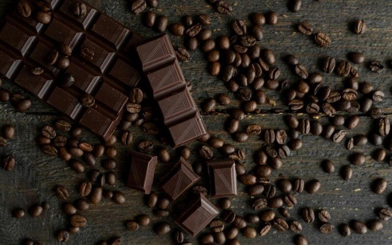 does chocolate covered espresso beans have caffeine