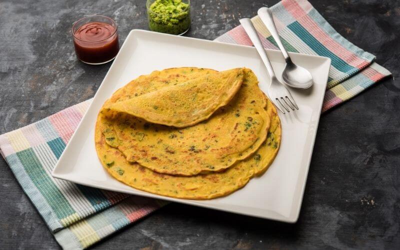 Chickpea Flour Pancakes