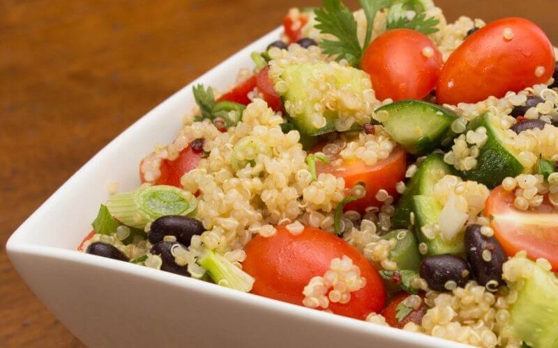 Morning Quinoa with Beans