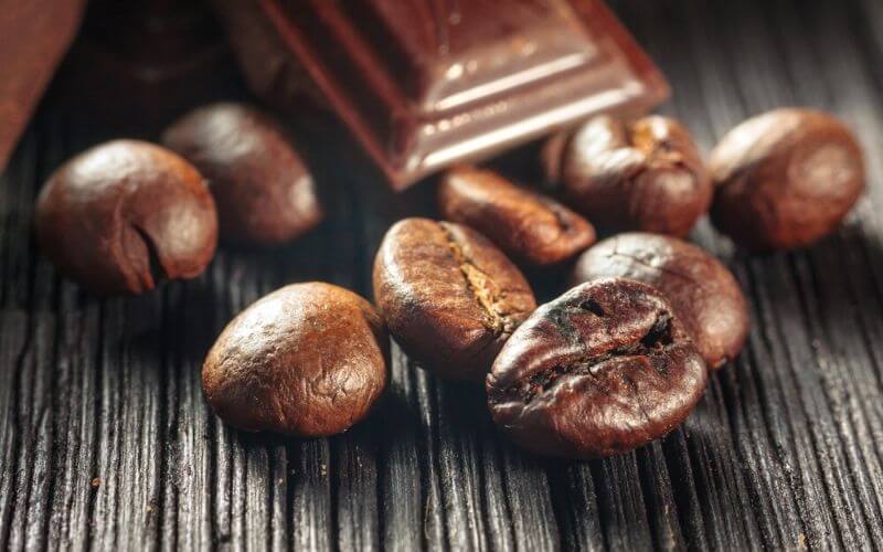 does chocolate covered espresso beans have caffeine