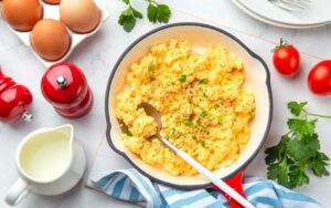 scrambled eggs