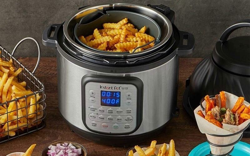 Deep fry 2025 in instant pot