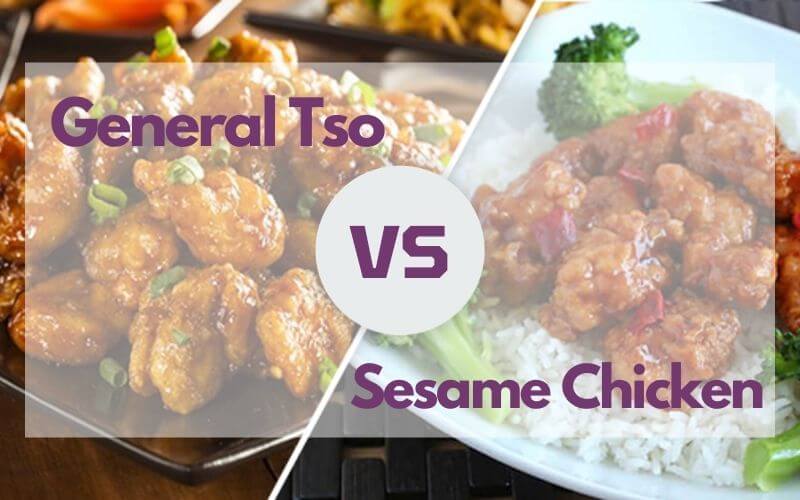 general tso vs sesame chicken