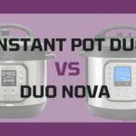 instant pot duo and duo nova