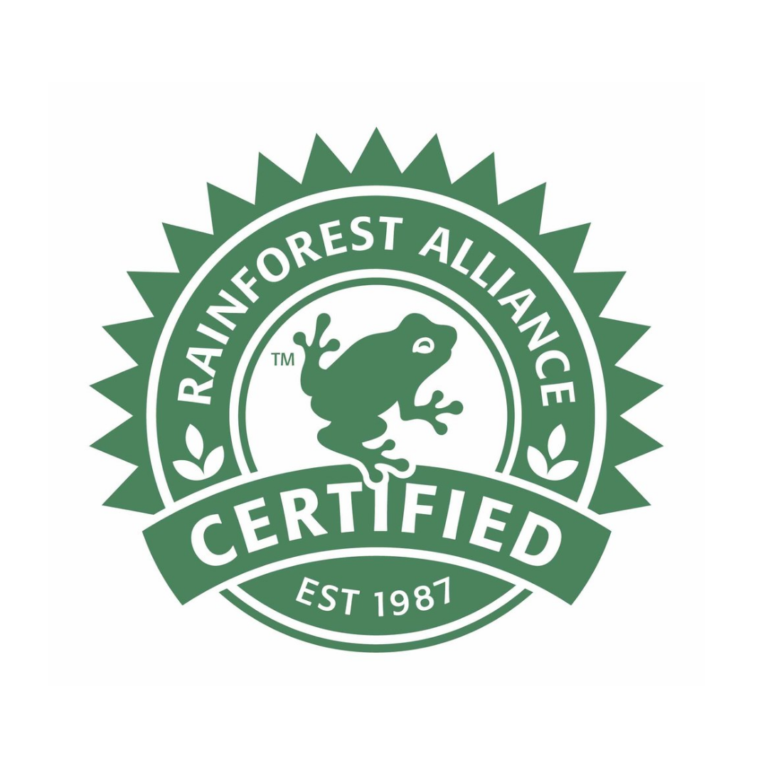 Rainforest Alliance-certified