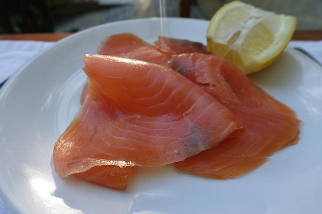 cold smoked salmon