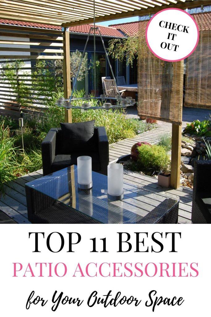 Top 11 Best Patio Accessories for Your Outdoor Space