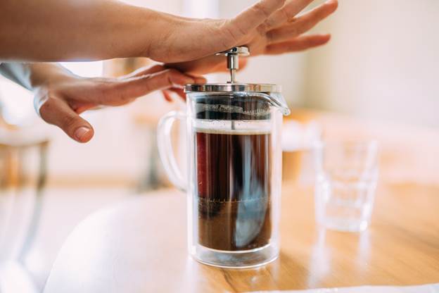 Making Cold Crew in a French Press 