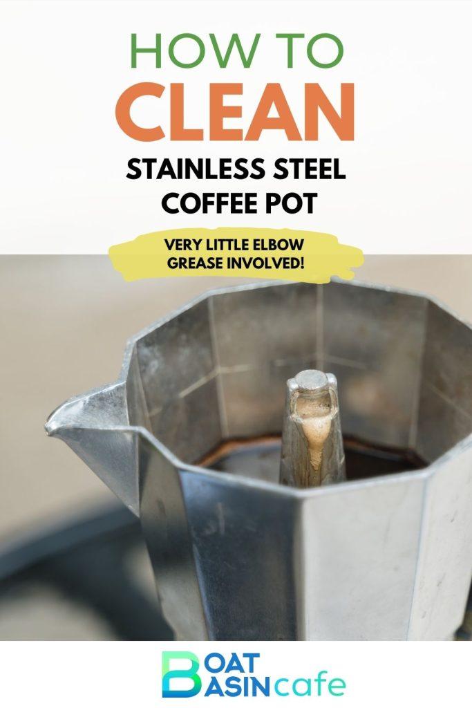 Cleaning Stainless Steel Coffee Pot the Easy Way!