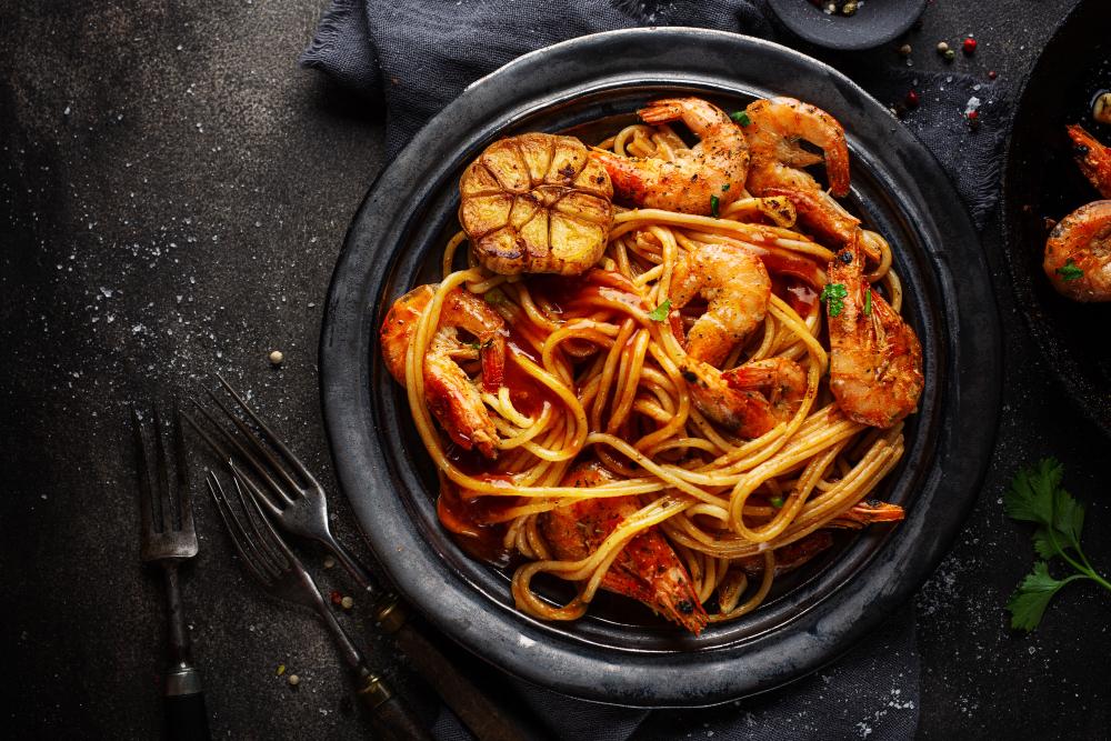 shrimp for pasta