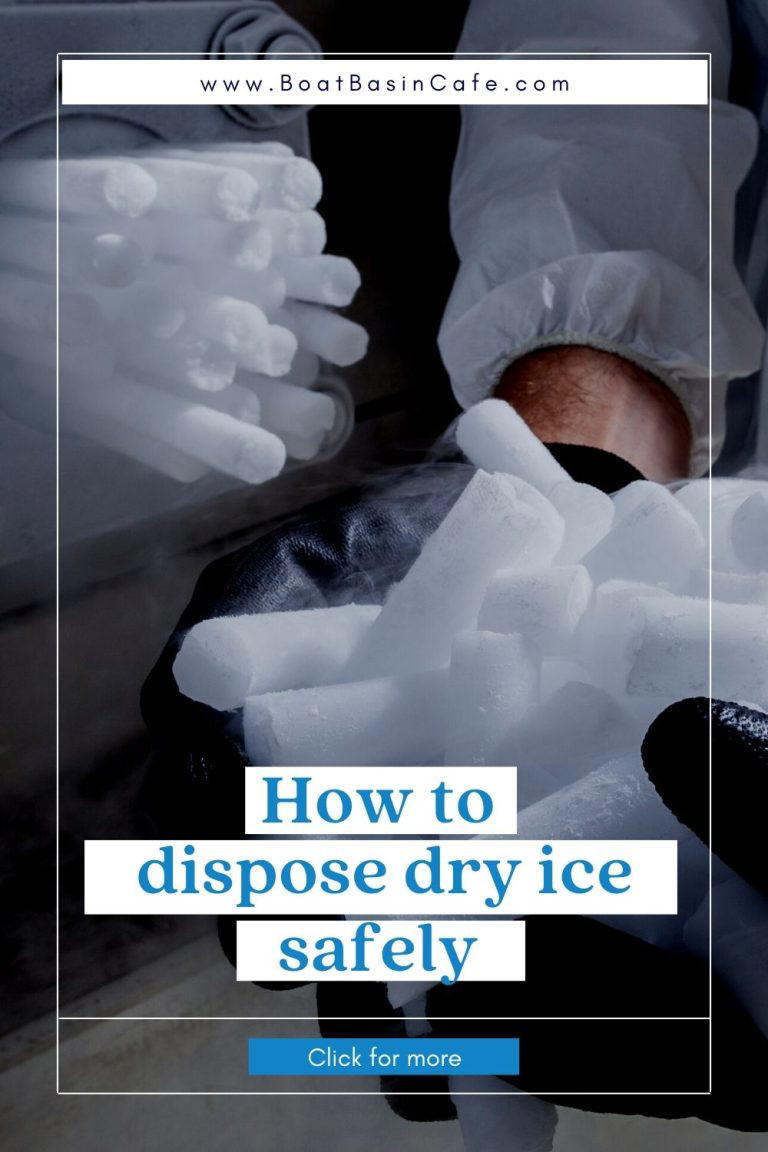 How To Dispose Of Dry Ice Safely And Easily • BoatBasinCafe