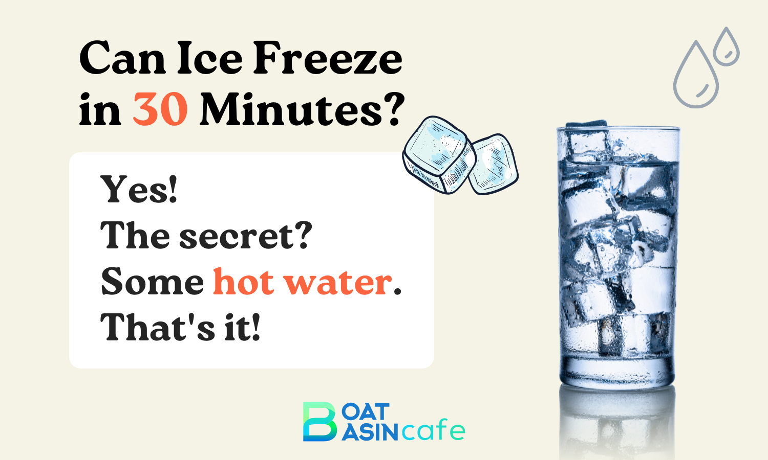 How Long Does It Take For Ice To Freeze And How To Speed It Up • BoatBasinCafe