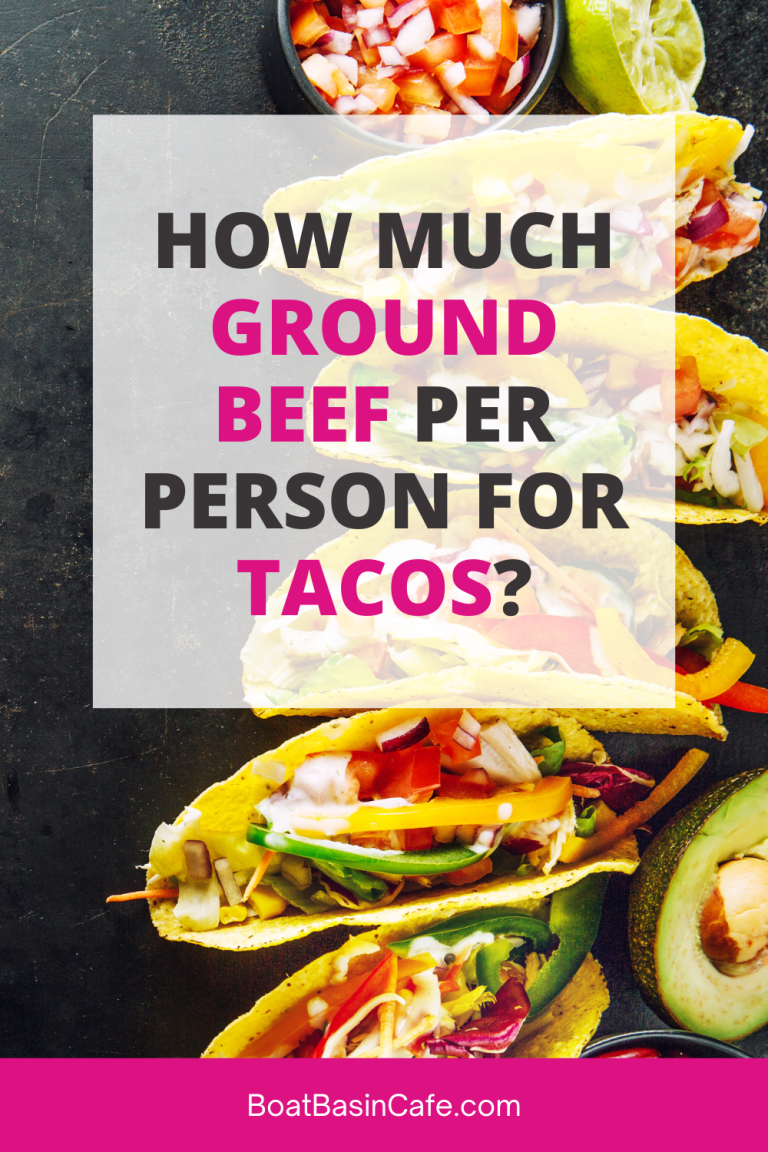 How Many Pounds Of Ground Beef Per Person For Tacos