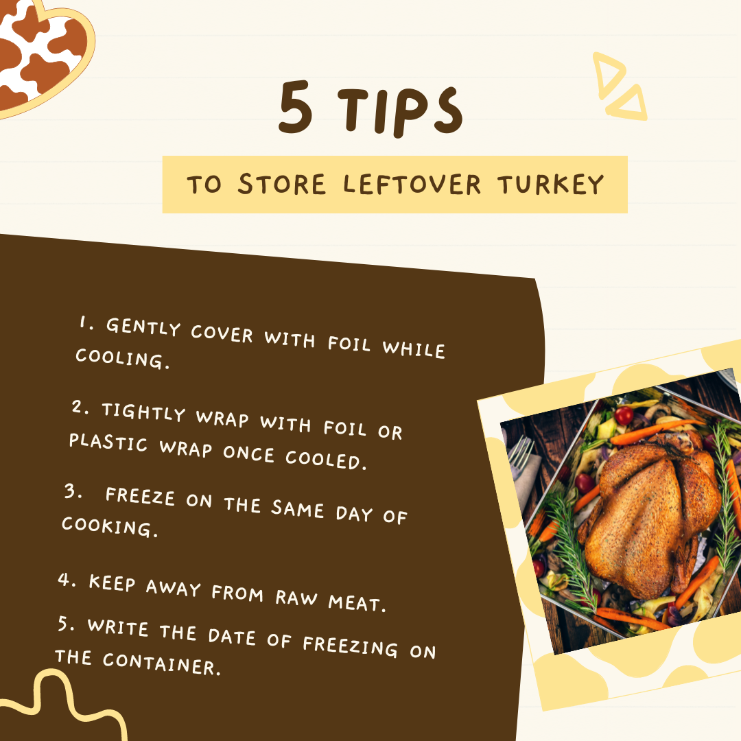 Tips To Store Leftover Turkey