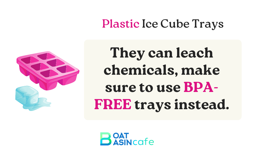 You can never go wrong with a standard ice cube tray. While they're usually made with twelve slots, you can find other ice cube trays with more slots for a greater amount of ice cubes.
