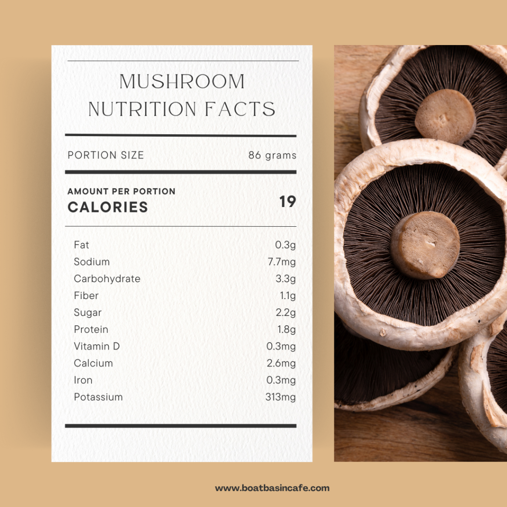 Calories In Portobello Mushroom Large at Jessica Saunders blog