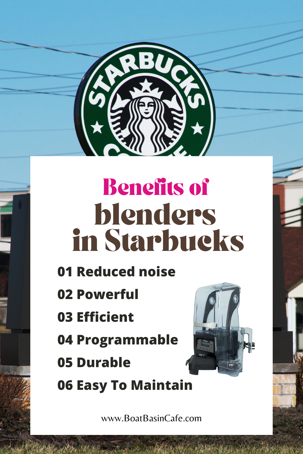 Which Is The Starbucks Blender Of Choice?