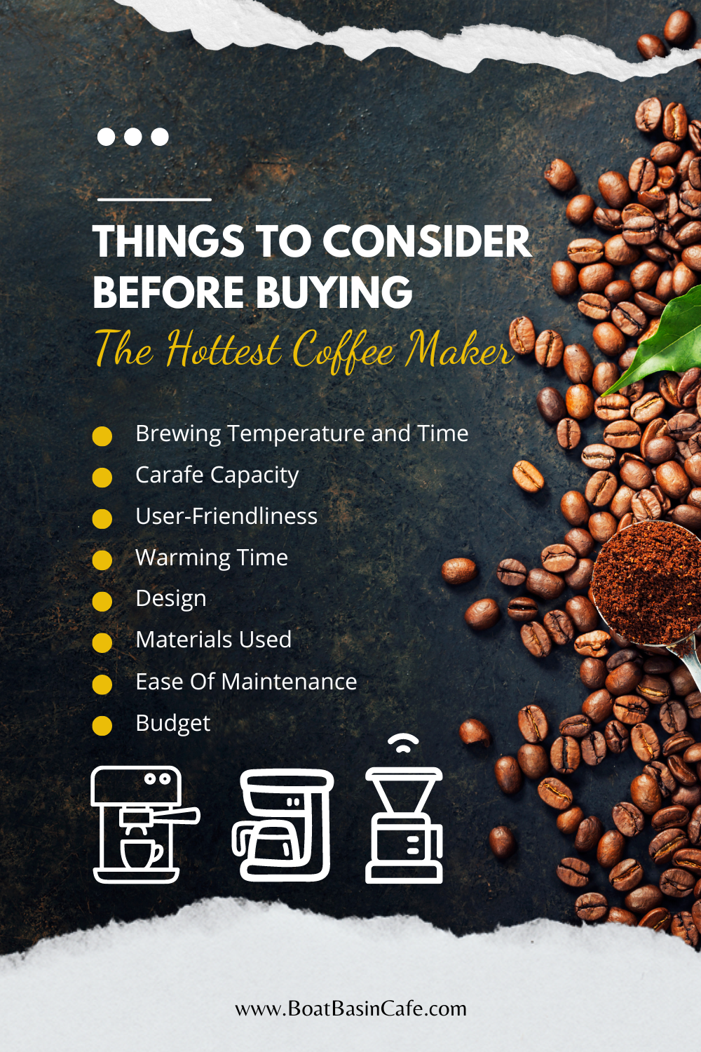 Factors To Consider Before Buying A Coffee Maker That Makes Hot Coffee