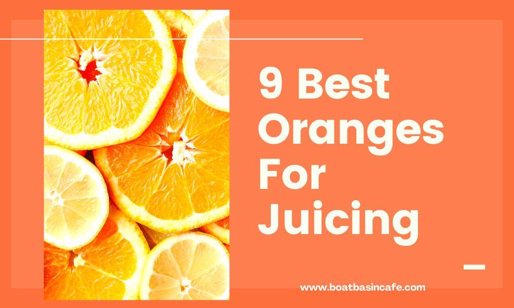 9 Best Oranges For Juicing