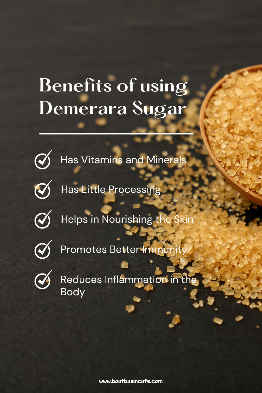 Health Benefits of Demerara Sugar