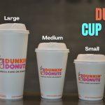 Dunkin Cup Sizes Hot