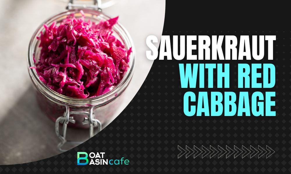 can you make sauerkraut with red cabbage