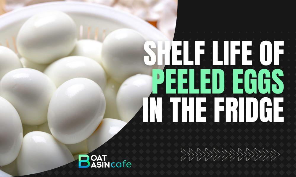 how long do peeled eggs last in the fridge