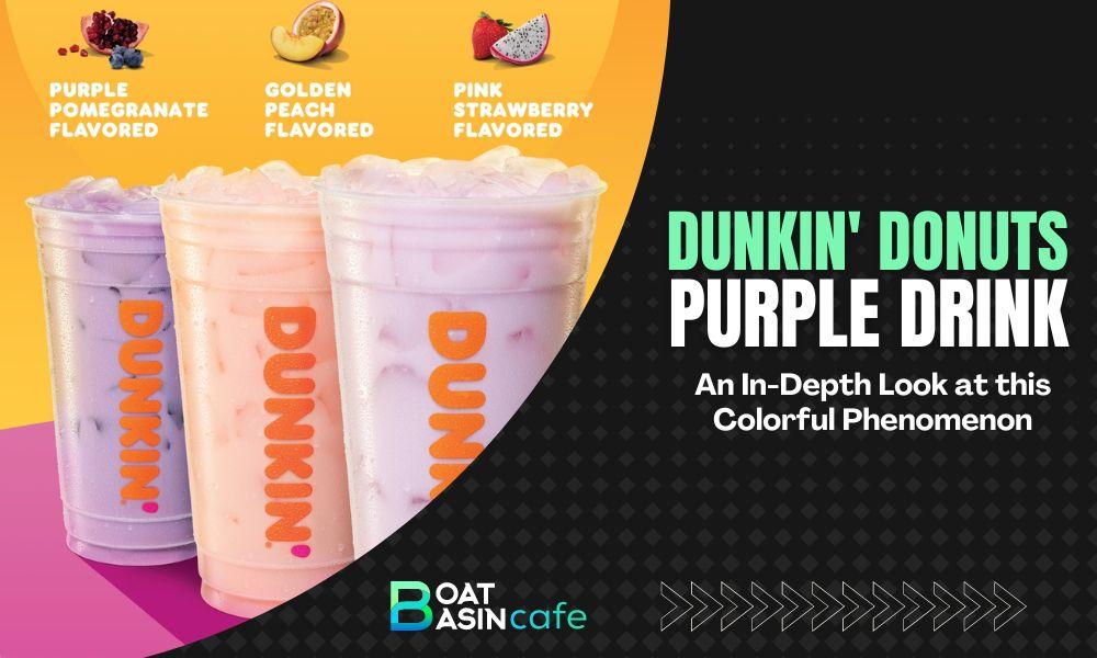 dunkin donuts purple drink