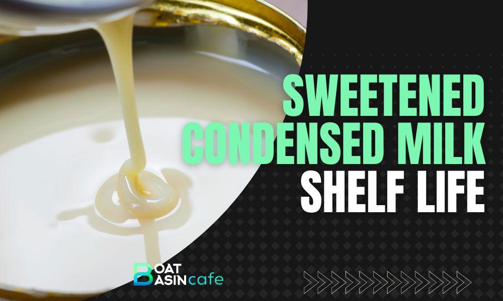 how long does sweetened condensed milk last after opening