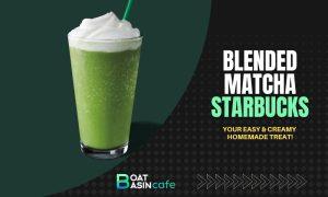 Blended Matcha Starbucks
