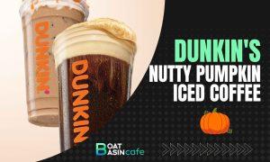 dunkin nutty pumpkin iced coffee