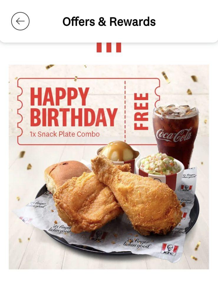 Make Your Birthday More Exciting with Free Treats from KFC 1