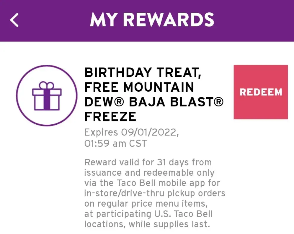 Get Fiesta Ready with Taco Bell's Birthday Rewards Program 1