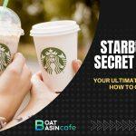 how to order starbucks secret menu