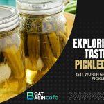 what does pickled okra taste like