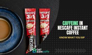 how much caffeine in 1 teaspoon of nescafe instant coffee