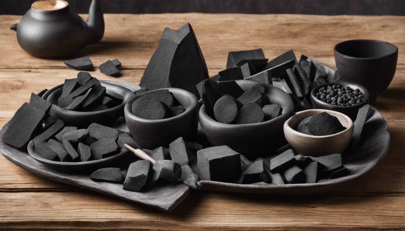 different types of charcoal