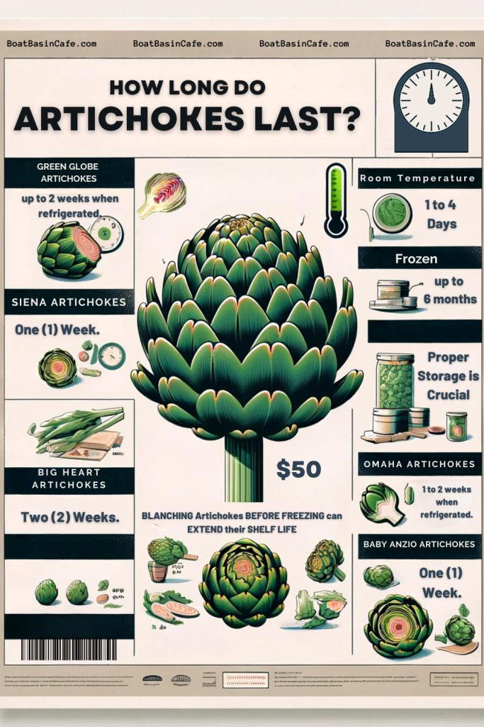 HOW LONG DO ARTICHOKES LAST