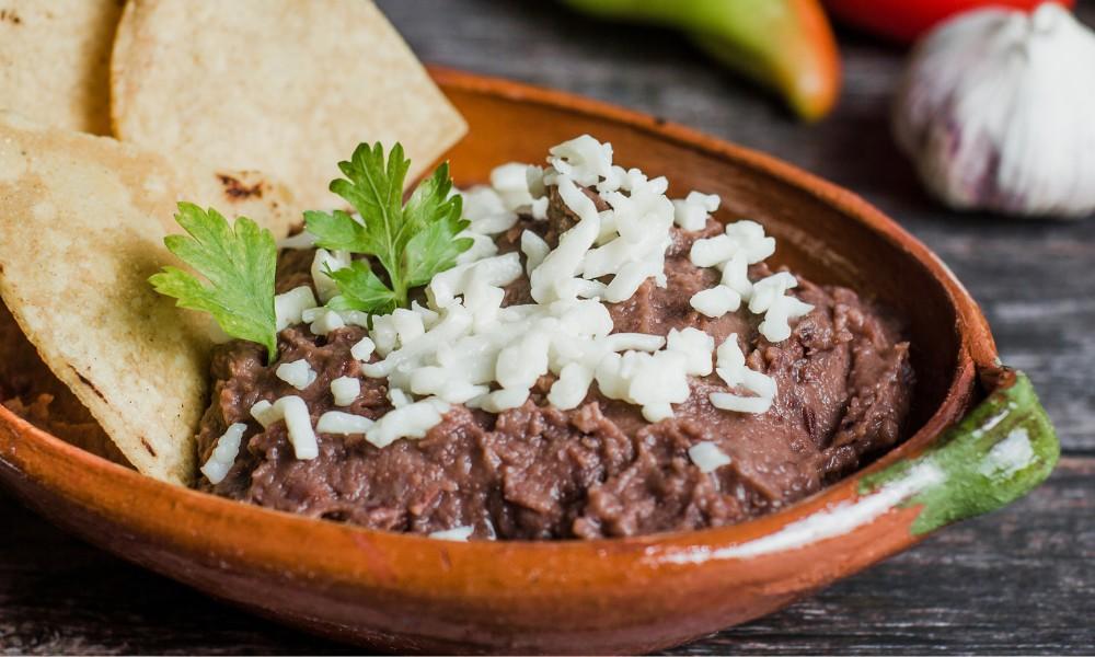 Mexican refried beans